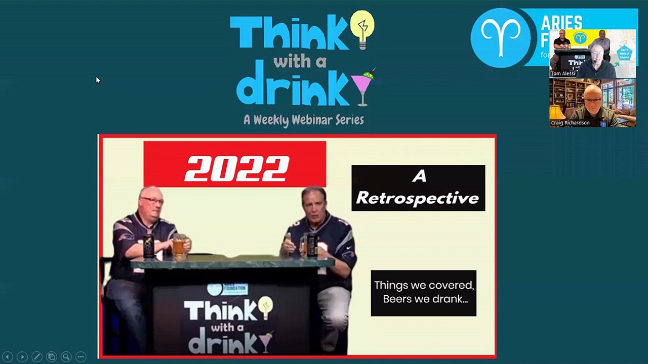 Think With A Drink - Beers We Drank