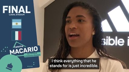 Lyon midfielder Macario backs Messi for World Cup glory