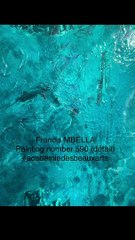 Francis MBELLA painting number 590 (détail)