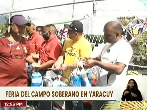 Más de 1.200 familias de San Felipe en el edo. Yaracuy favorecidos con Feria del Campo Soberano