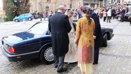Sofía Palazuelo derrocha elegancia en la boda de su hermano Beltrán