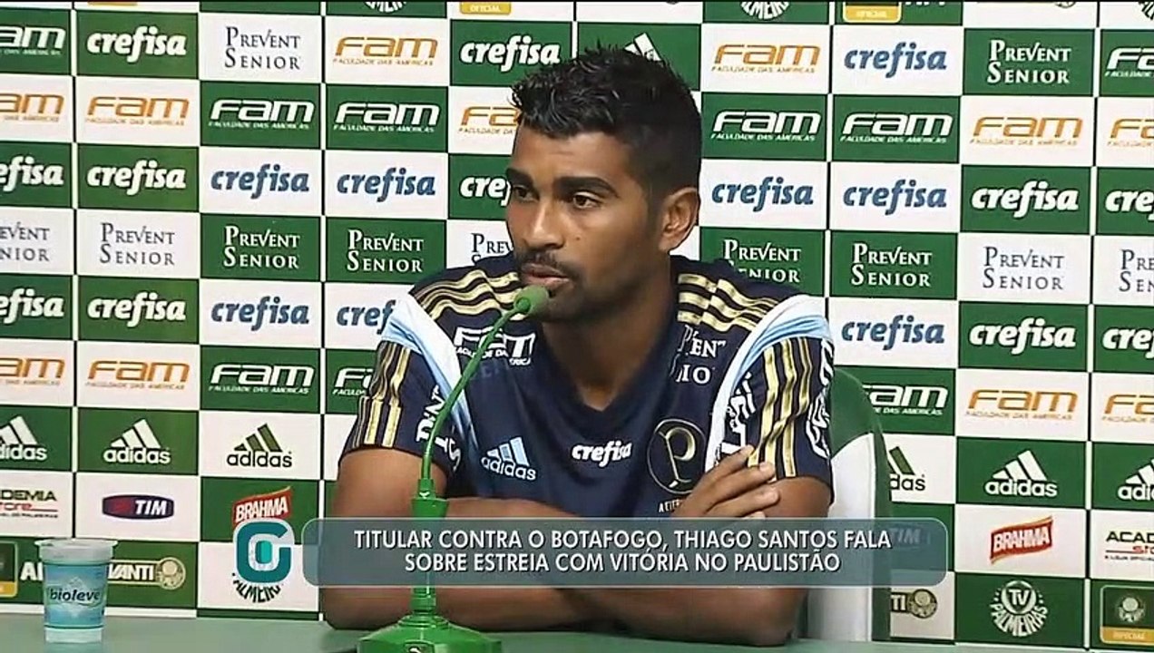 Thiago Santos elogia atacante Alecsandro