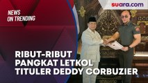 Ribut-ribut Pangkat Letkol Tituler Deddy Corbuzier