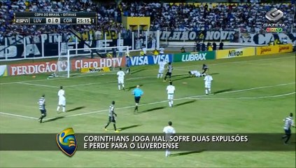 Corinthians é derrota pelo Luverdense na Copa do Brasil