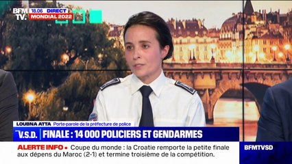 Coupe du monde: le dispositif policer pour la finale France-Argentine