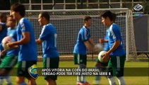 Palmeiras se reapresenta após vitória sobre o Atlético-PR