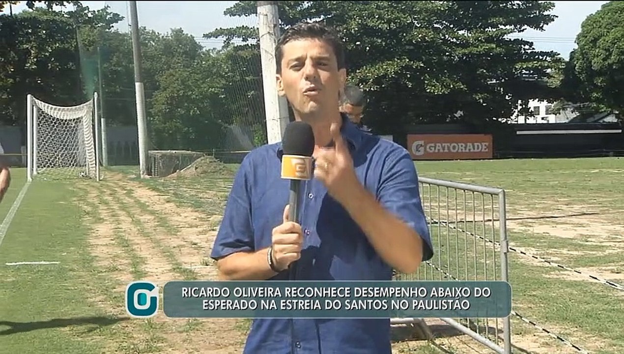 Ricardo Oliveira explica má atuação contra o São Bernardo