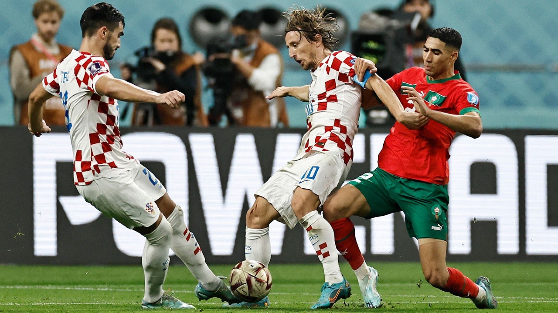 ⁣Croatia v Morocco