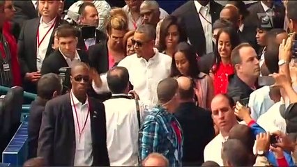 Visita histórica de Obama à Cuba termina com jogo de Beisebol