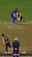 Unbelievable shot in real cricket 22