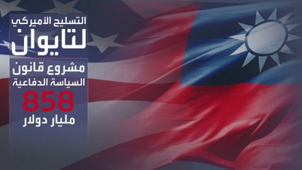 نقل الأسلحة من المخزونات الأميركية لتايوان.. تشريع يغضب الصين