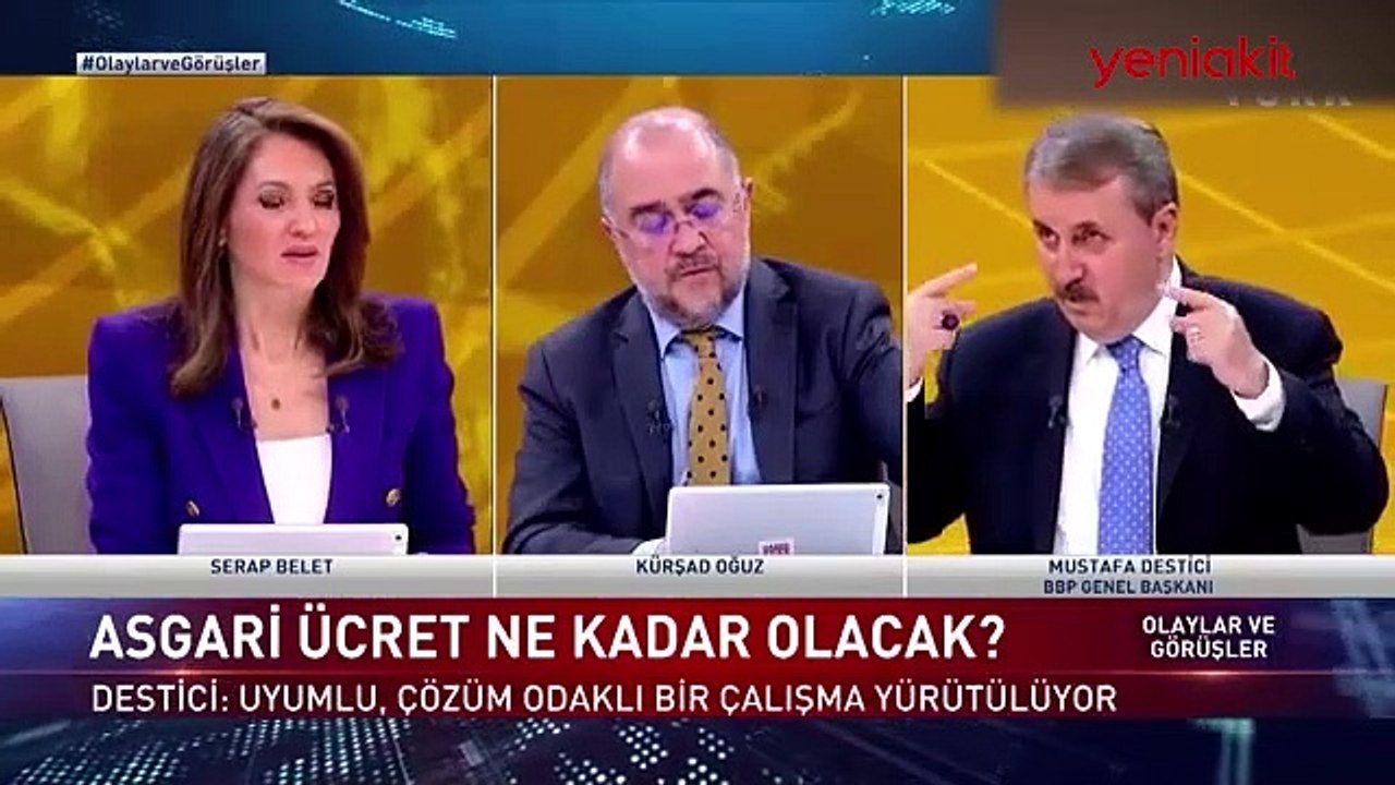 Son dakika asgari ücret açıklaması! İşte Destici'ye göre asgari ücret rakamı