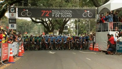 Veja a largada da elite da Prova 9 de Julho