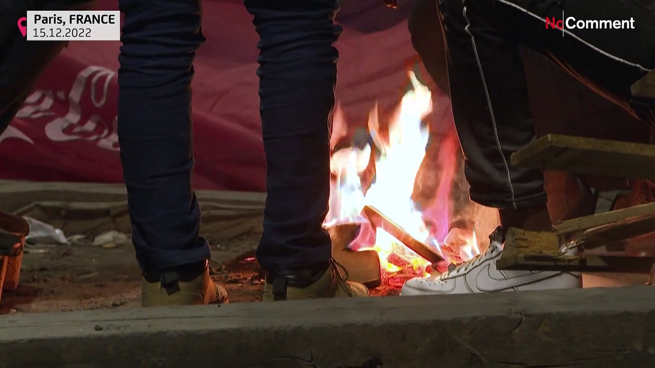 Zum Schlafen zu kalt: Obdachlose in Paris