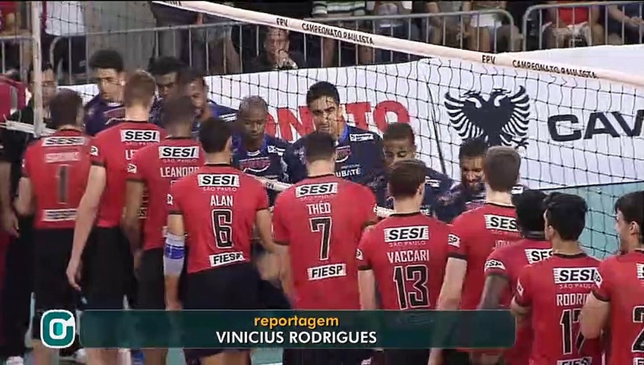 Sesi domina o Taubaté e vence o primeiro jogo da final do Campeonato Paulista