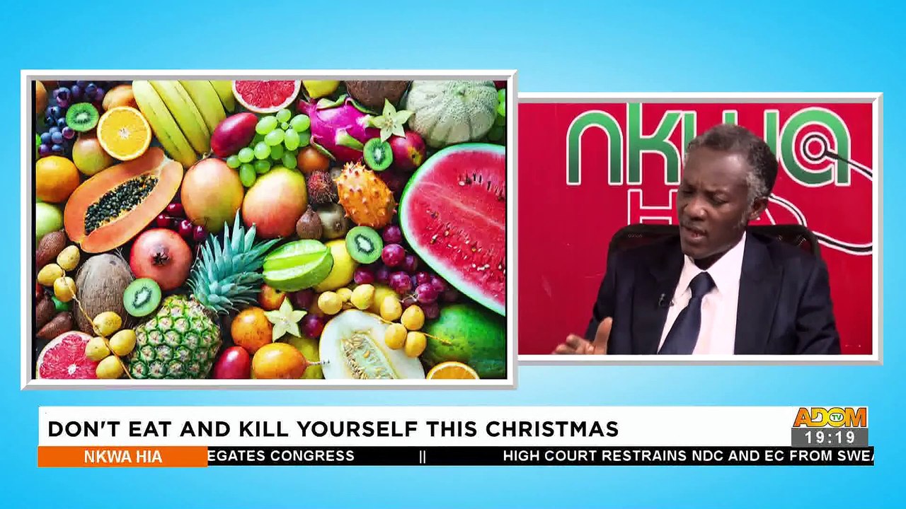 Don't eat and k!ll Yourself this Christmas - Nkwa Hia on Adom TV (17-12-22)