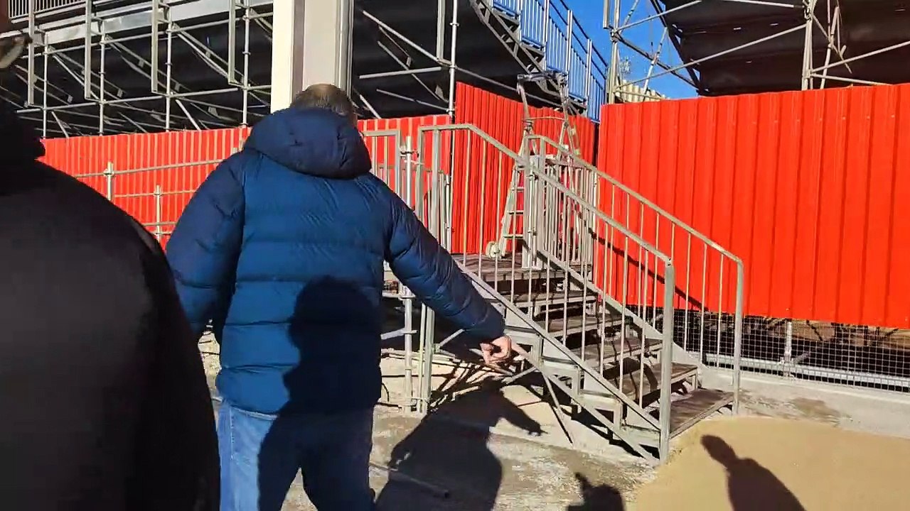 La présentation du stade des Antonins
