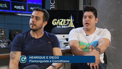 Henrique e Diego citam choro na Copa de 1994 e revelam ídolos