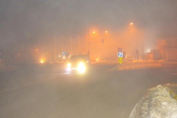 Sis ulaşımda aksamalara yol açıyor