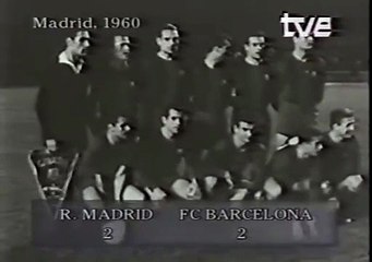 El gol de Evaristo al Real Madrid en la Copa de Europa 1960-61 / TVE