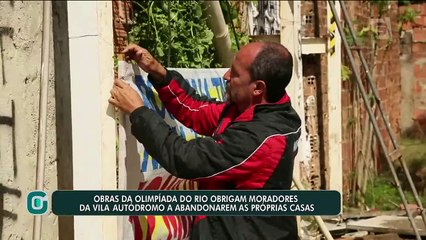 Obras dos Jogos Olímpicos implicam em remoção de favelas
