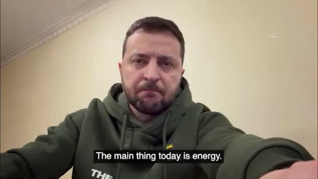 Ukrayna Devlet Başkanı Zelenskiy: (Elektrik kesintileri) Kiev'de durum kötü