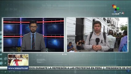 Al menos 20 personas permanecen detenidas en CCP por la Policía Nacional en Perú