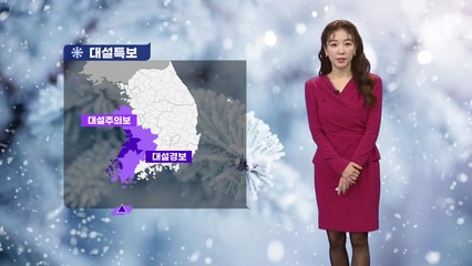 [날씨] 서해안·제주 폭설, 최강 한파 찾아와 / YTN