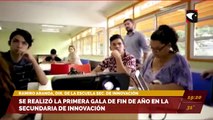 Se realizó la primera gala de fin de año en la secundaria de innovación