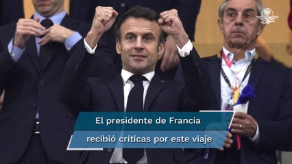 Macron viaja a Qatar para apoyar a Francia en la final del Mundial