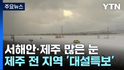 서해안·제주 많은 눈...오늘 '최강 한파' / YTN