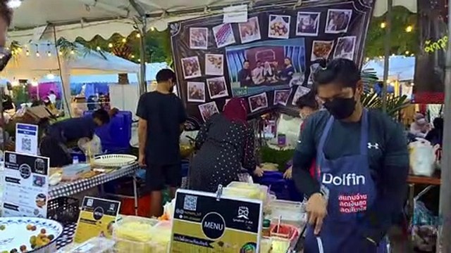 Thai Fusion Spaghetti _ Thai Bangkok street food