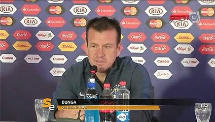 Dunga espera jogo difícil contra a Colômbia nesta quarta