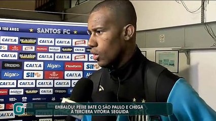 Peixe bate o São Paulo e chega a terceira vitória seguida