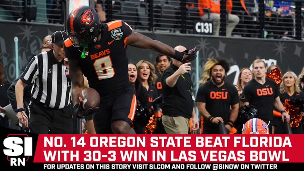 No. 14 Oregon State looks for rare 10-win season in Las Vegas Bowl, Ap