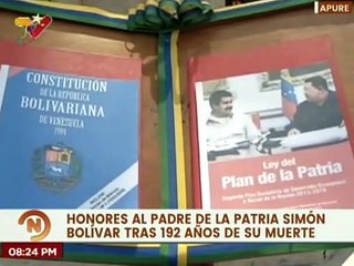 Min. Eduardo Piñate en unión cívico militar conmemora los 192 años de la siembra de El Libertador