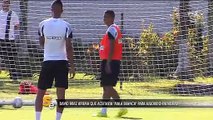 Santos aproveita folga para descansar e treina para pegar Vitória