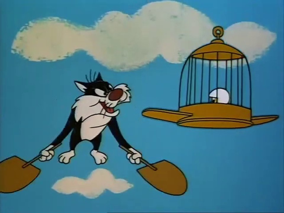 SILVESTRE y  PIOLIN - Una Jaula Jet [Dibujos Animados del Ayer]