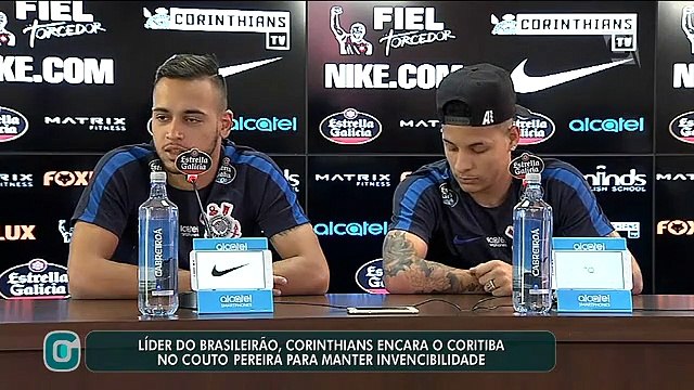 Corinthians se prepara para enfrentar o Coritiba no Couto Pereira
