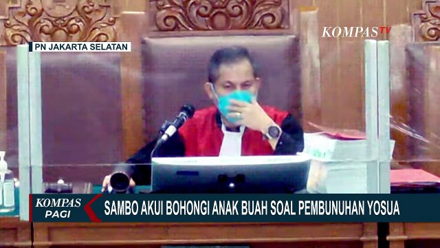 Ferdy Sambo Akui Bohongi Anak Buah Soal Pembunuhan Yosua Hutabarat