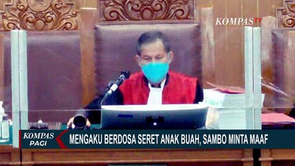 Mengaku Berdosa Seret Anak Buah, Ferdy Sambo: Saya Minta Maaf!
