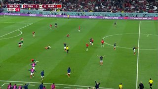 France celebrate semifinal win and come Final