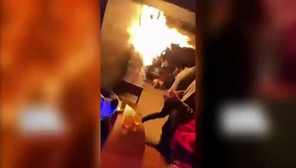 Un piloto salió disparado de un avión luego de un aterrizaje fallido