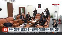 여야 예산안 주말협상 계속…법인세 인하·경찰국 예산 여전히 쟁점