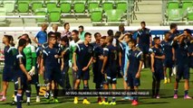 Elenco do Palmeiras treina pela 1ª vez no Allianz Parque