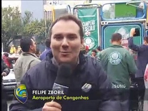 Torcedores e jogadores festejam título da Copa do Brasil