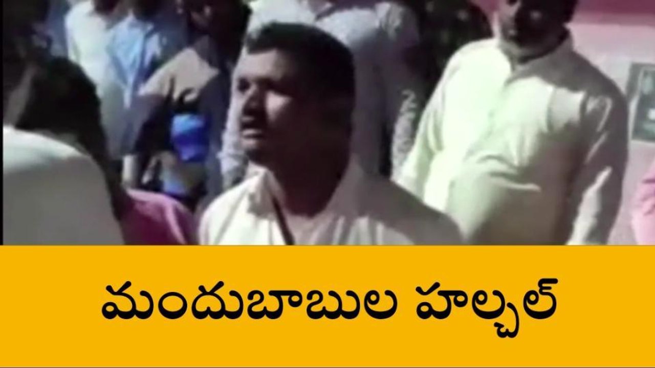 సంగారెడ్డి: పోలీసులపై తిరగబడ్డ మందుబాబులు
