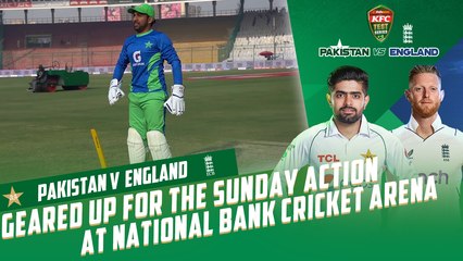 Geared up for the Sunday action at National Bank Cricket Arena  | PCB | MY2T