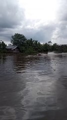 kapal kecil menyusuri sungai terdalam kapuas kalimantan viral #viral