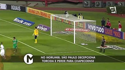 Assista aos melhores momentos de São Paulo e Chapecoense